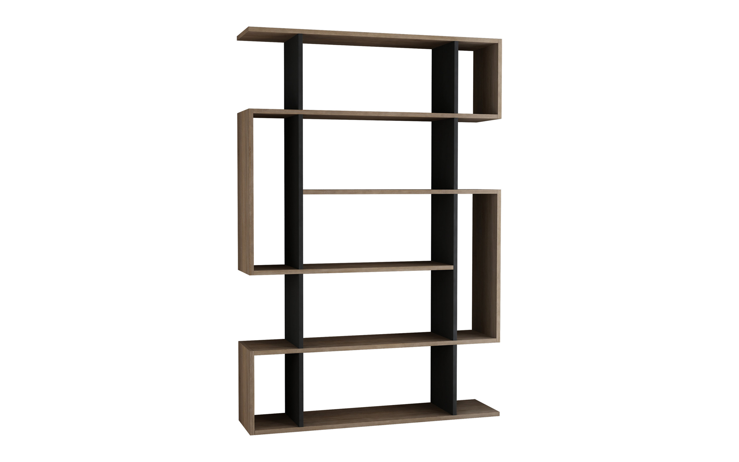 Etajera Mito, stejar sonoma + antracit  2